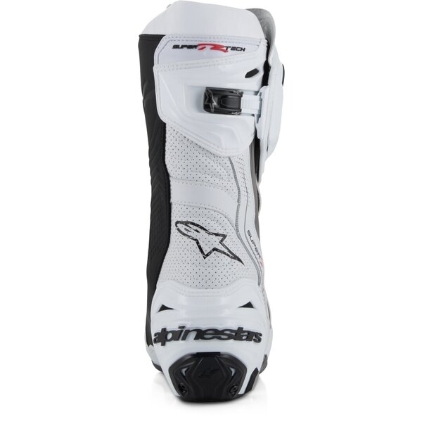 Cizme moto race ALPINESTARS SUPERTECH R VENTED 45 Alb/Gri/Negru, 13