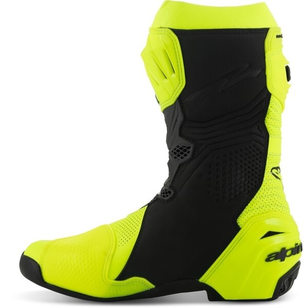 Cizme moto race ALPINESTARS SUPERTECH R VENTED 45 Alb/Gri/Negru, 27
