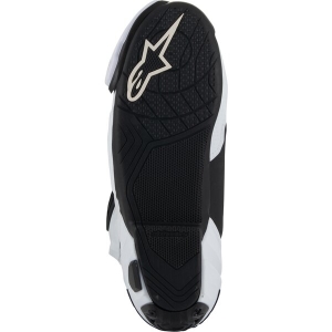 Cizme moto race ALPINESTARS SUPERTECH R VENTED 45 Alb/Gri/Negru, 14