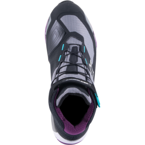 Ghete moto dama ALPINESTARS CR-X DRYSTAR 38 Negru/Gri/Mov, 6