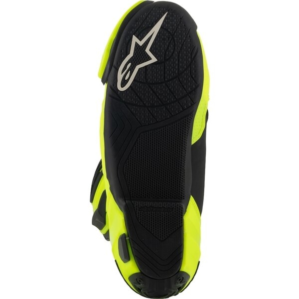 Cizme moto race ALPINESTARS SUPERTECH R 45 Galben fluo/Negru, 8