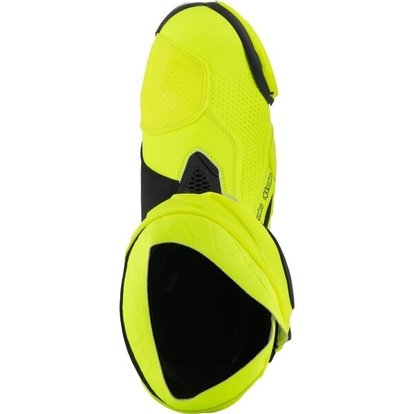 Cizme moto race ALPINESTARS SUPERTECH R 45 Galben fluo/Negru, 10