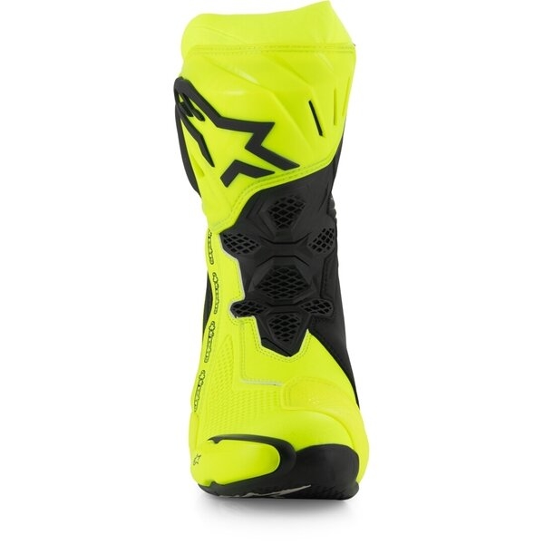 Cizme moto race ALPINESTARS SUPERTECH R 45 Galben fluo/Negru, 23