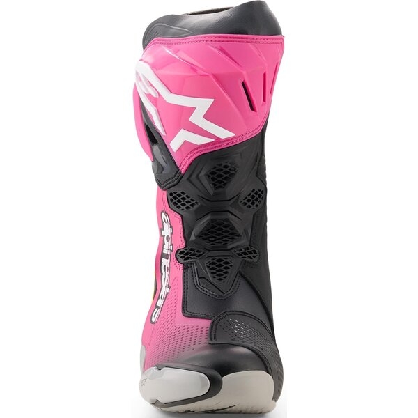 Cizme moto race ALPINESTARS SUPERTECH R 45 Galben fluo/Negru, 25