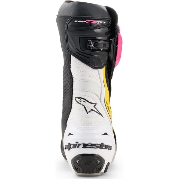 Cizme moto race ALPINESTARS SUPERTECH R 45 Galben fluo/Negru, 26