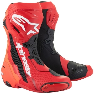 Cizme moto race ALPINESTARS SUPERTECH R 45 Galben fluo/Negru, 20