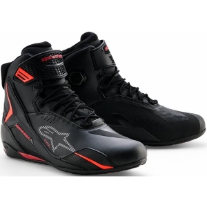 Ghete moto sport/touring ALPINESTARS FASTER-4 DRYSTAR 46 Negru/Gri