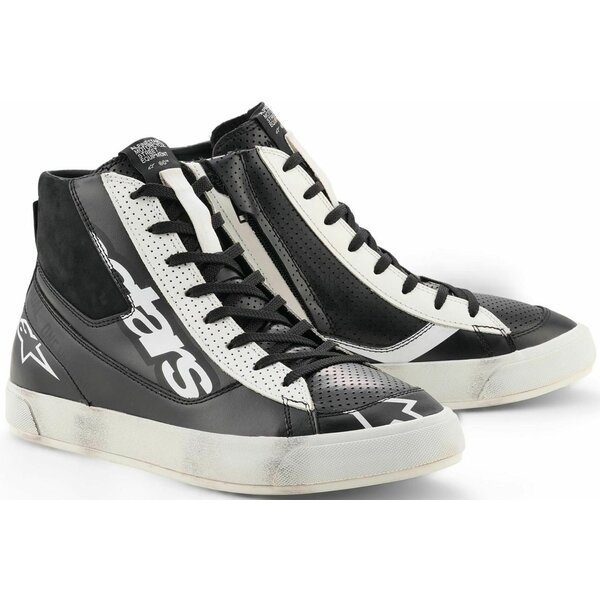 Ghete moto ALPINESTARS STATED FLAIR 40 Alb/Rosu, 19