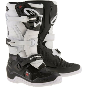 Cizme cross-enduro copii ALPINESTARS TECH 7S YOUTH 38 Galben fluo/Negru, 6