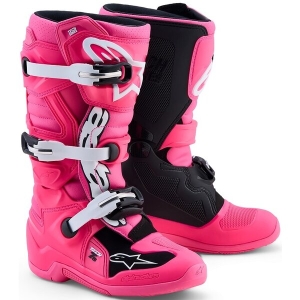 Cizme cross-enduro copii ALPINESTARS TECH 7S YOUTH 38 Galben fluo/Negru, 8