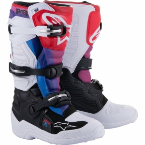 Cizme cross-enduro copii ALPINESTARS TECH 7S YOUTH 38 Galben fluo/Negru, 12