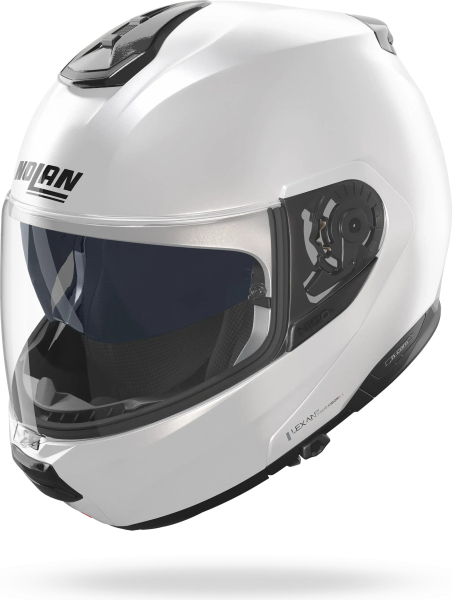 Casca Moto Flip-Up N100-6 Classico 305 White Glossy, 2