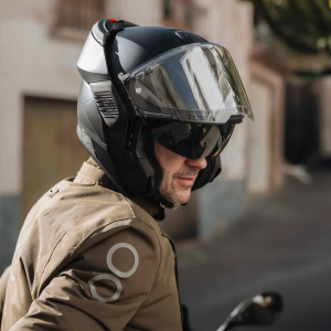 Casca Moto Flip-Back N120-1 Classico 303 Grey Glossy, 3