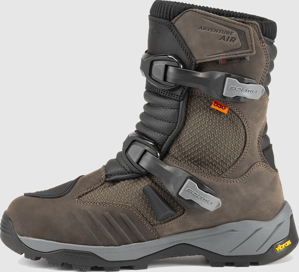 Cizme Moto Adventure Air Low Dry Brown, 4