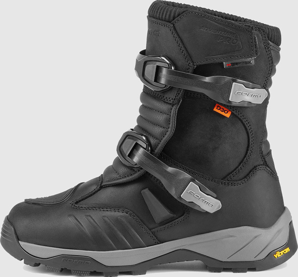 Cizme Moto Adventure Pro Low Dry Black, 2