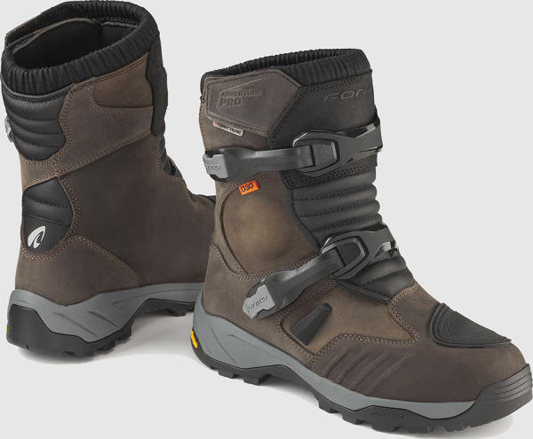 Cizme Moto Adventure Pro Low Dry Brown, 2