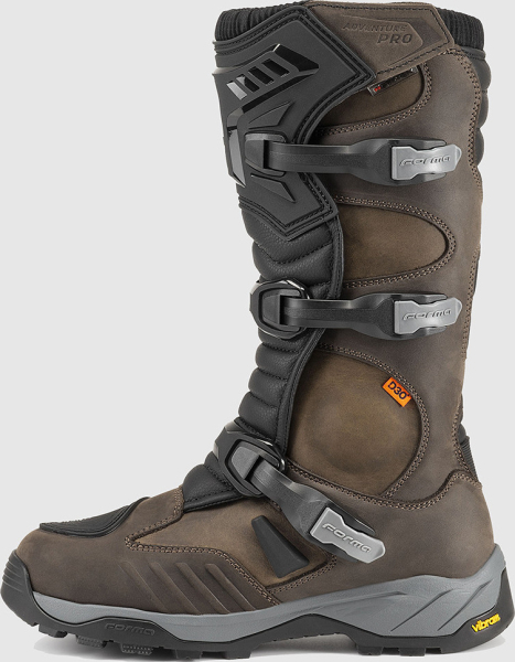 Cizme Moto Adventure Pro Dry Brown, 2