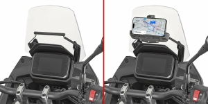 Bara Transversala Givi Pentru Suport Telefon   Navigatie Honda XL 750 Transalp (25)