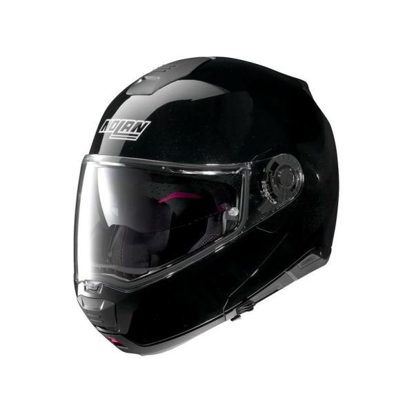 Casca Flip-Up N 100-5 Special N-Com Negru Lucios
