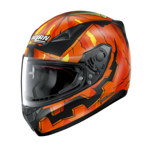Casca Full-Face N 60-5 Gemini Replica Multicolor/Portocaliu