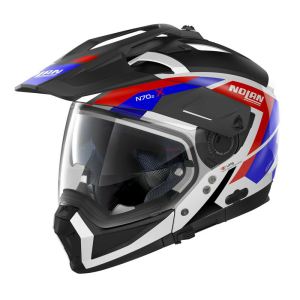 Casca Crossover N 70-2 X Grandes Alpes Multicolor/Alb