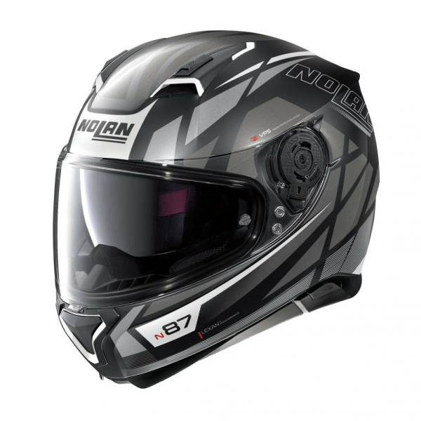 Casca Full-Face N 87 Originality N-Com 068 Gri/Negru