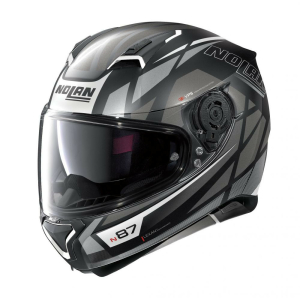 Casca Full-Face N 87 Originality N-Com 068 Gri/Negru