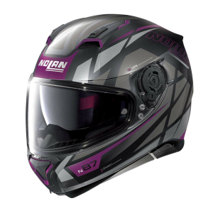 Casca Full-Face N 87 Originality N-Com 071 Mov/Negru