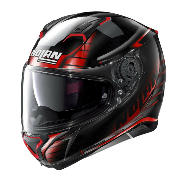 Casca Full-Face N 87 Carnival N-Com 081 Negru Lucios