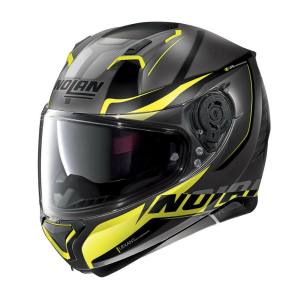 Casca Full-Face N 87 Miles N-Com 088 Gri/Galben