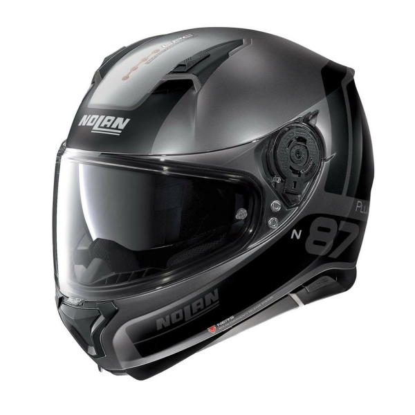 Casca Full-Face N 87 Plus Distinctive N-Com 021 Negru/Gri