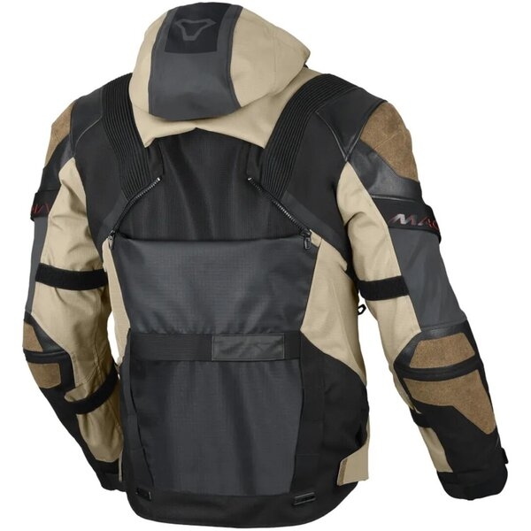 Geaca textil impermeabila touring/adventure MACNA TRYTON Night Eye™ Negru 4XL, 11