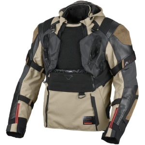 Geaca textil impermeabila touring/adventure MACNA TRYTON Night Eye™ Negru 4XL, 3