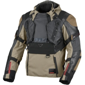 Geaca textil impermeabila touring/adventure MACNA TRYTON Night Eye™ Negru 4XL, 9