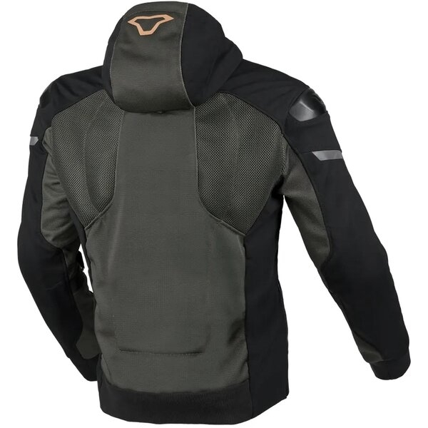 Geaca textil de vara MACNA BRERO Albastru/Negru XS, 8