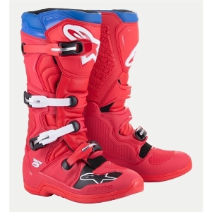 Cizme cross-enduro ALPINESTARS TECH 5 BOOT Albastru/Rosu/Alb 40.5, 4