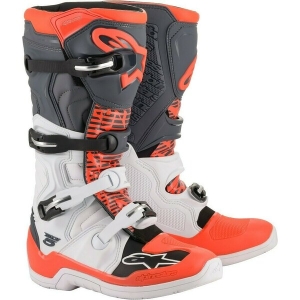 Cizme cross-enduro ALPINESTARS TECH 5 BOOT Albastru/Rosu/Alb 40.5, 11