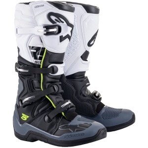 Cizme cross-enduro ALPINESTARS TECH 5 BOOT Albastru/Rosu/Alb 40.5, 17