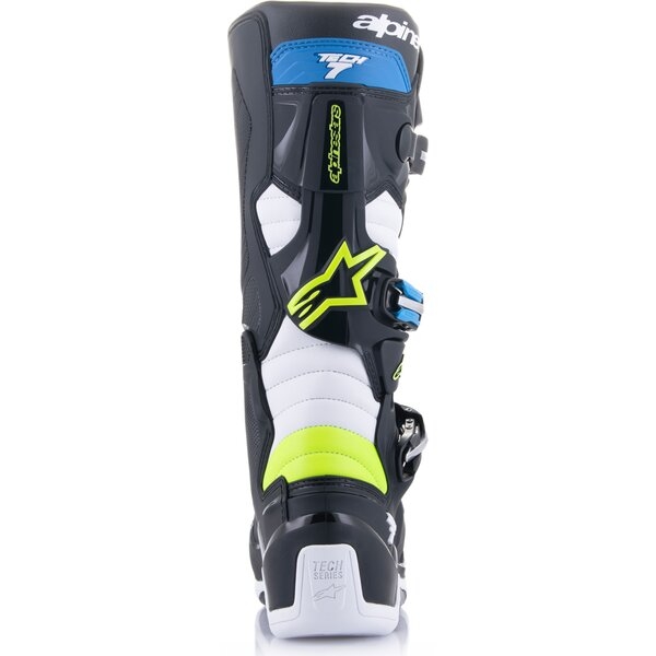 Cizme cross-enduro ALPINESTARS TECH 7 BOOT Negru/Portocaliu 38, 19