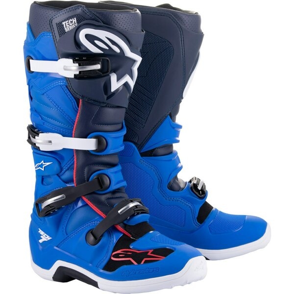 Cizme cross-enduro ALPINESTARS TECH 7 BOOT Negru/Portocaliu 38, 21