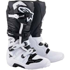 Cizme cross-enduro ALPINESTARS TECH 7 BOOT Negru/Portocaliu 38, 14