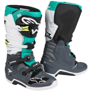 Cizme cross-enduro ALPINESTARS TECH 7 BOOT Negru/Portocaliu 38, 16