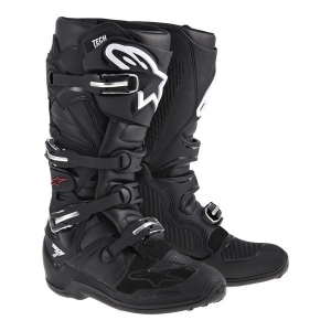 Cizme cross-enduro ALPINESTARS TECH 7 BOOT Negru/Portocaliu 38, 18