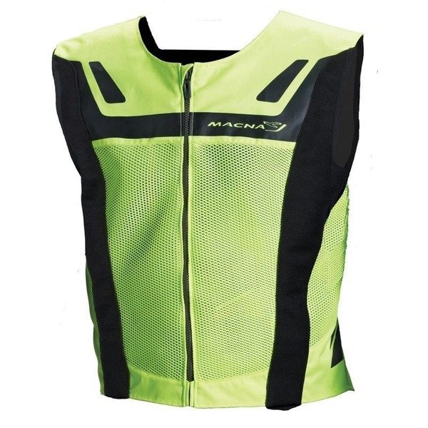 Vesta reflectorizanta MACNA VISION 4 ALL S M Galben fluo, 4