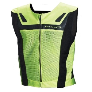 Vesta reflectorizanta MACNA VISION 4 ALL S M Galben fluo, 4