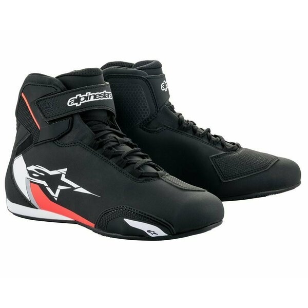 Ghete moto sport/touring Alpinestars SEKTOR 40 Negru/Rosu, 8