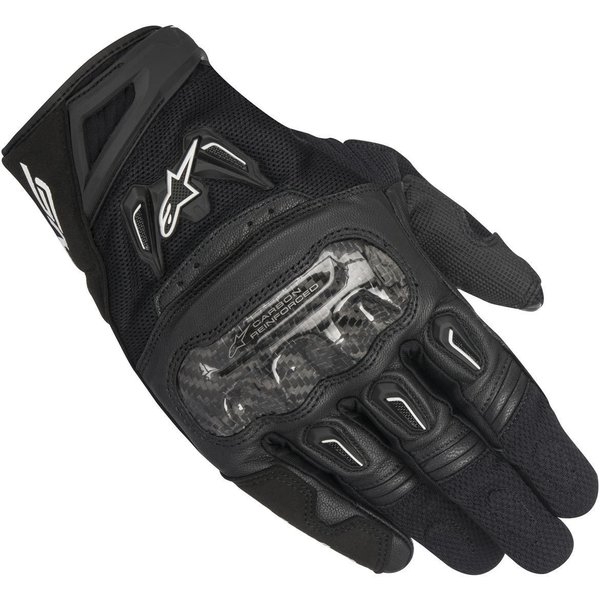 Manusi de piele vara Alpinestars SMX-2 AIR CARBON V2 Negru XXL, 2