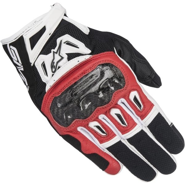 Manusi de piele vara Alpinestars SMX-2 AIR CARBON V2 Negru XXL, 3