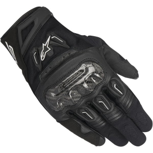 Manusi de piele vara Alpinestars SMX-2 AIR CARBON V2 Negru XXL