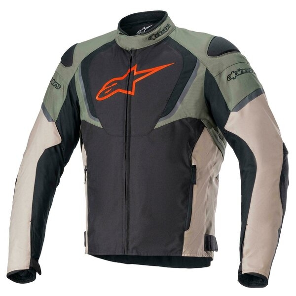 Geaca textil impermeabila Alpinestars T-JAWS V3 S Negru/Galben fluo, 12